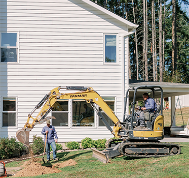 Drainfield Installation job by Goodman Septic Services in Boring, OR
