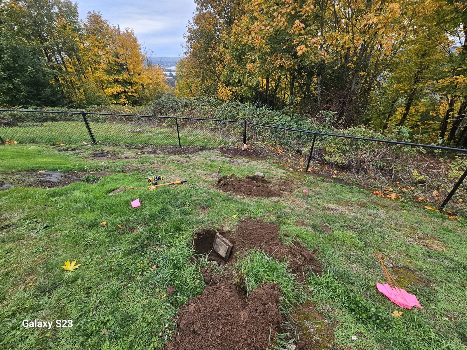 Goodman Septic Services technician at work